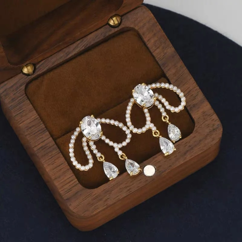 合金耳饰 E21905 江生生 【海公主】 耳环