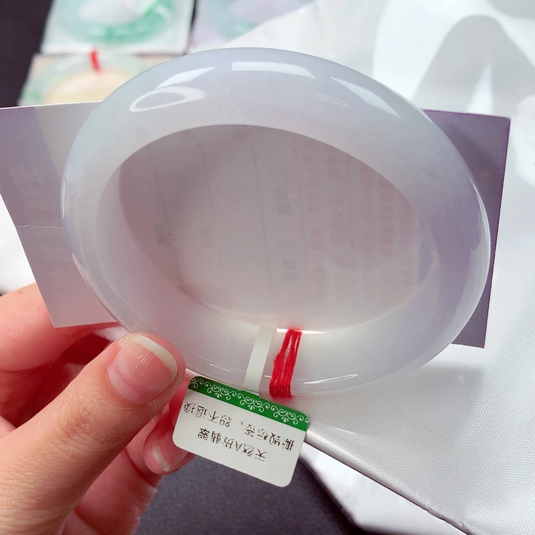 翡翠未镶嵌手镯缅甸天然a货翡翠手镯