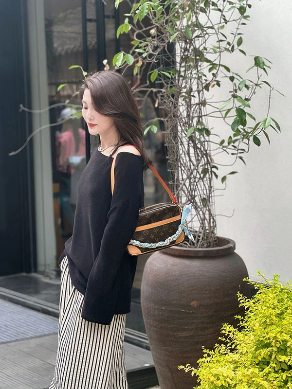 修复品LouisVuitton/路易威登经典23相机包斜跨单肩更换植鞣革