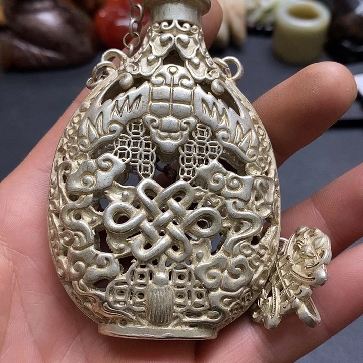 吊坠白玉菩提挂件