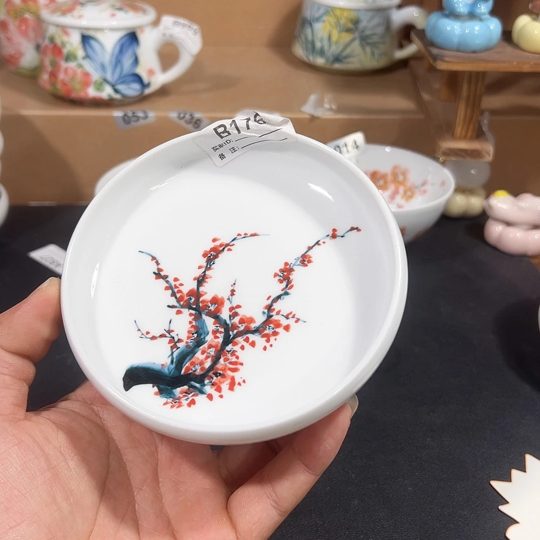 陶瓷景德镇5寸小圆碟