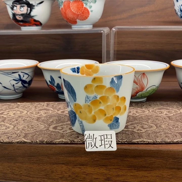 釉下老陶泥手工绘制