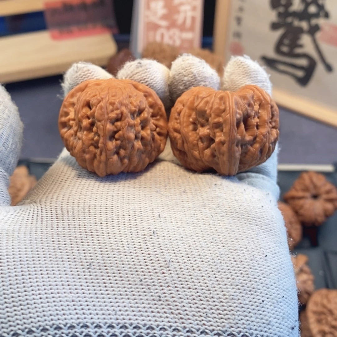 把件文玩核桃福利款38尺平谷凹底