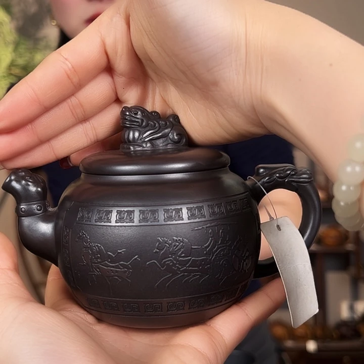 紫砂茶壶宜兴紫光堂