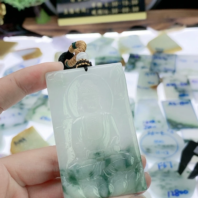 【闪购商品】定制翡翠未镶嵌叁*哥