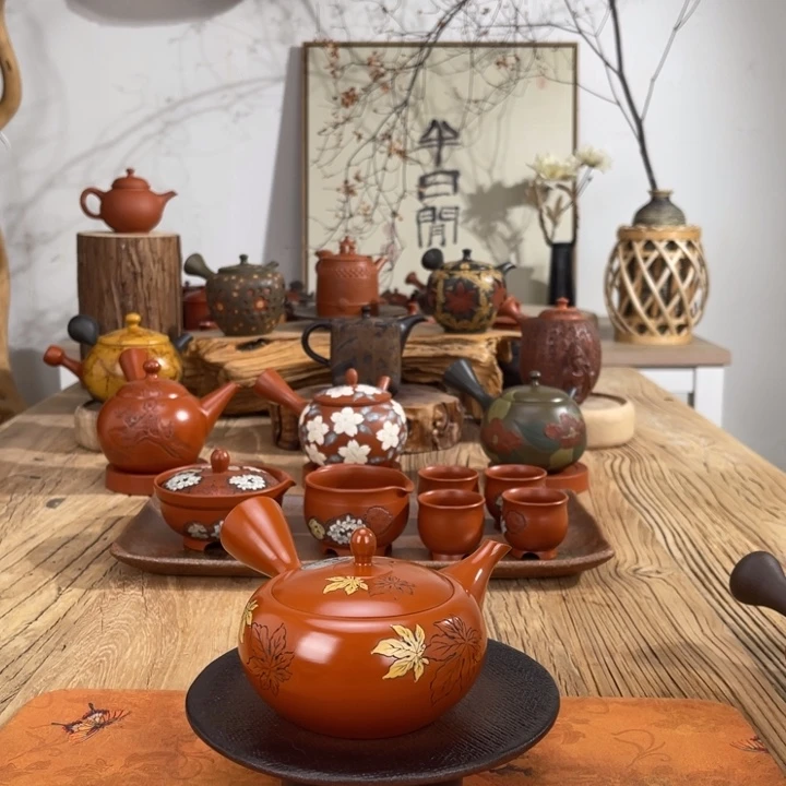 知常滑昭龙手作茶壶