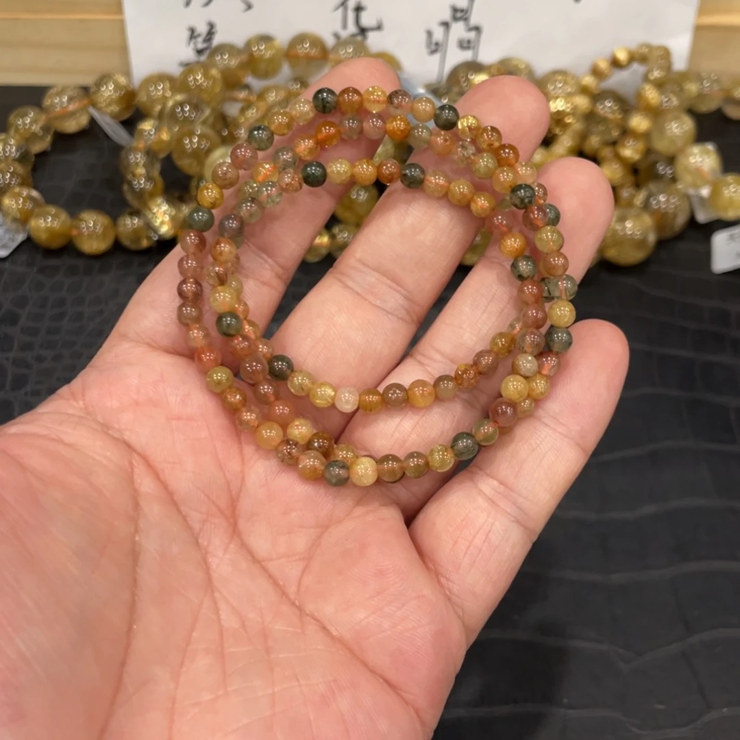 水晶手链未镶嵌c556发晶