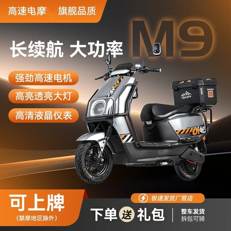 低配版M9系列驶铅酸电池版1000W电动车摩托车