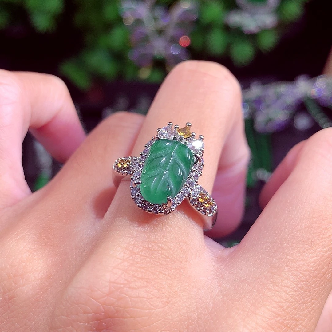 颈饰未镶嵌翡翠天然