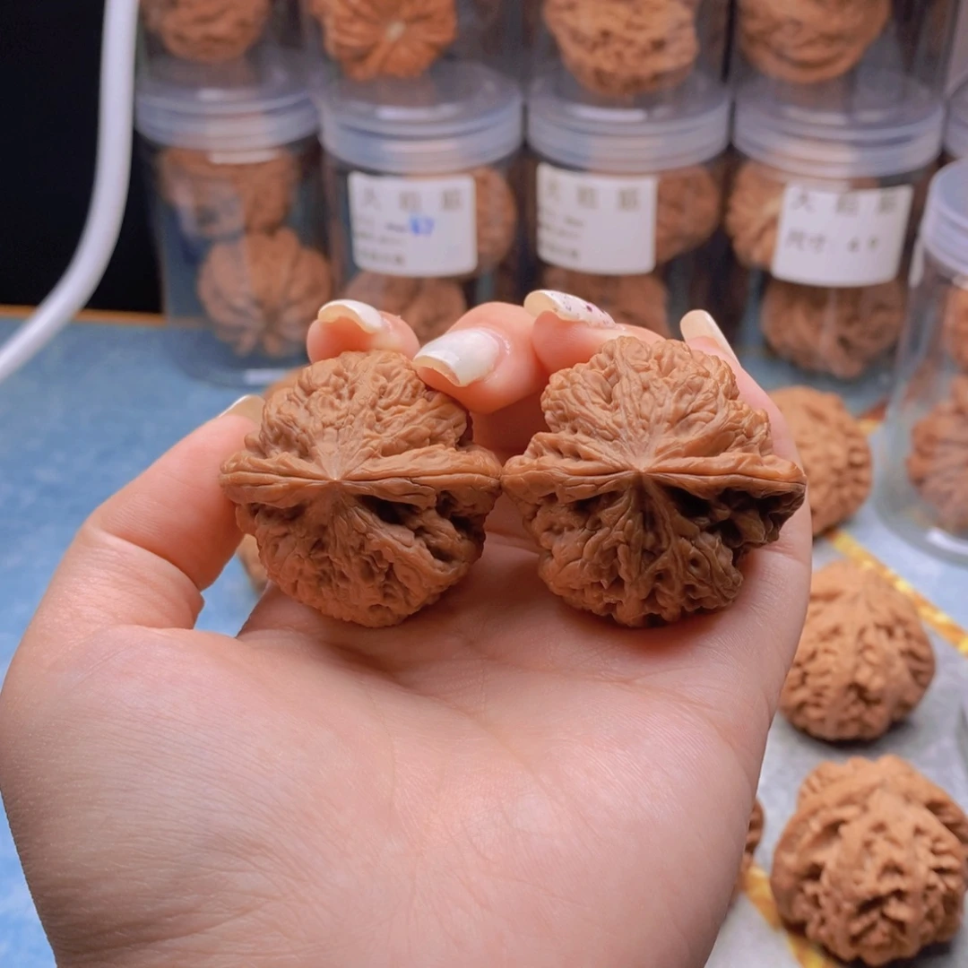 五***7文玩核桃吊坠粗筋精品对41