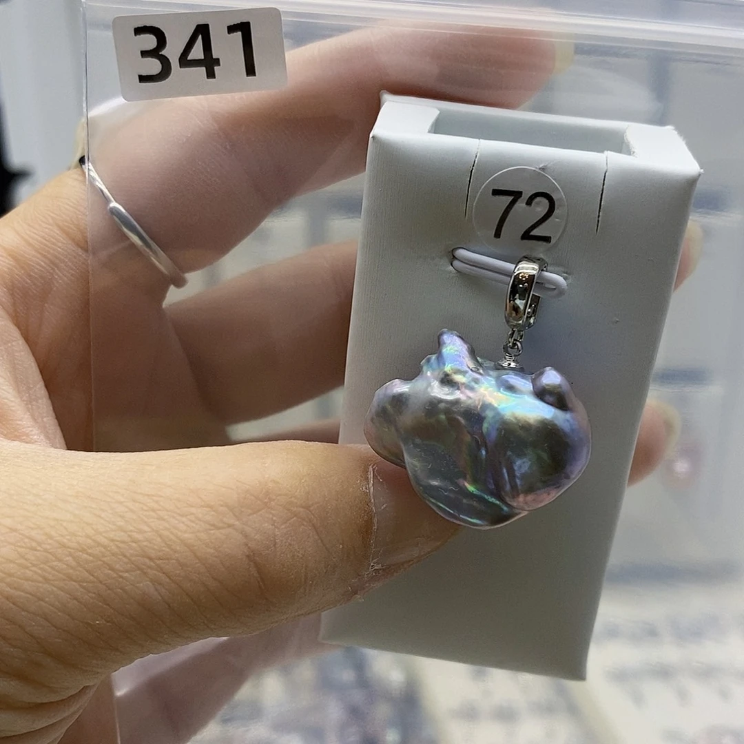 颈饰合金淡水珍珠