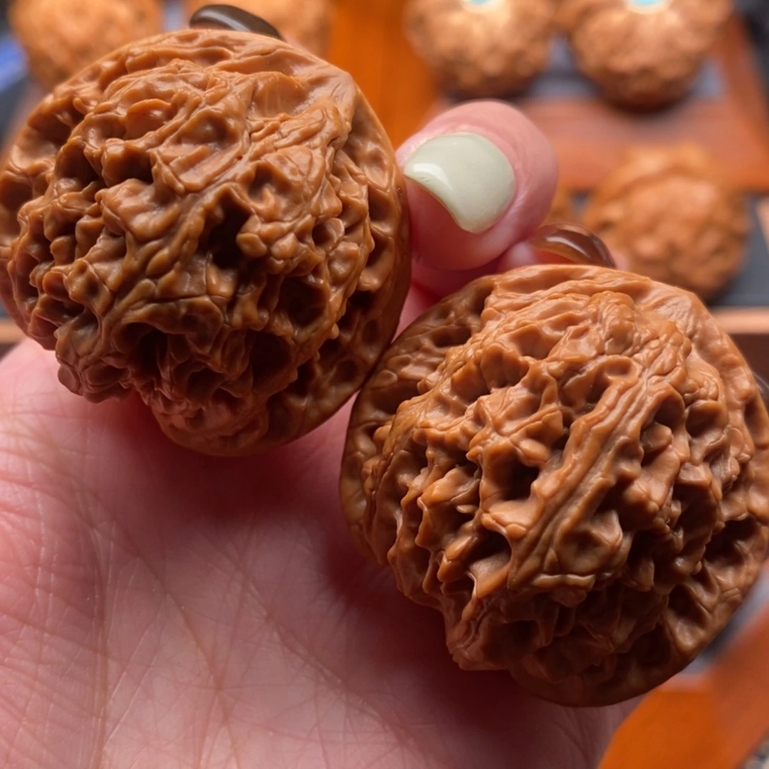 把件文玩核桃39尺寸苹果园