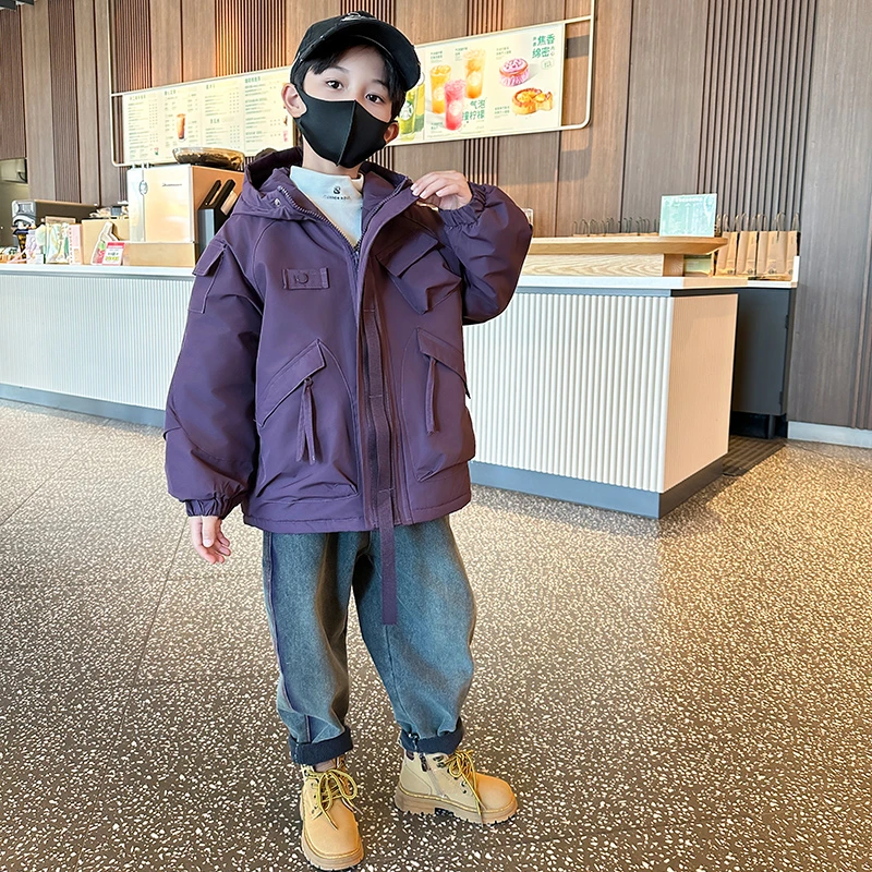 （冬）儿童冬季加绒加厚潮流时尚套装组合