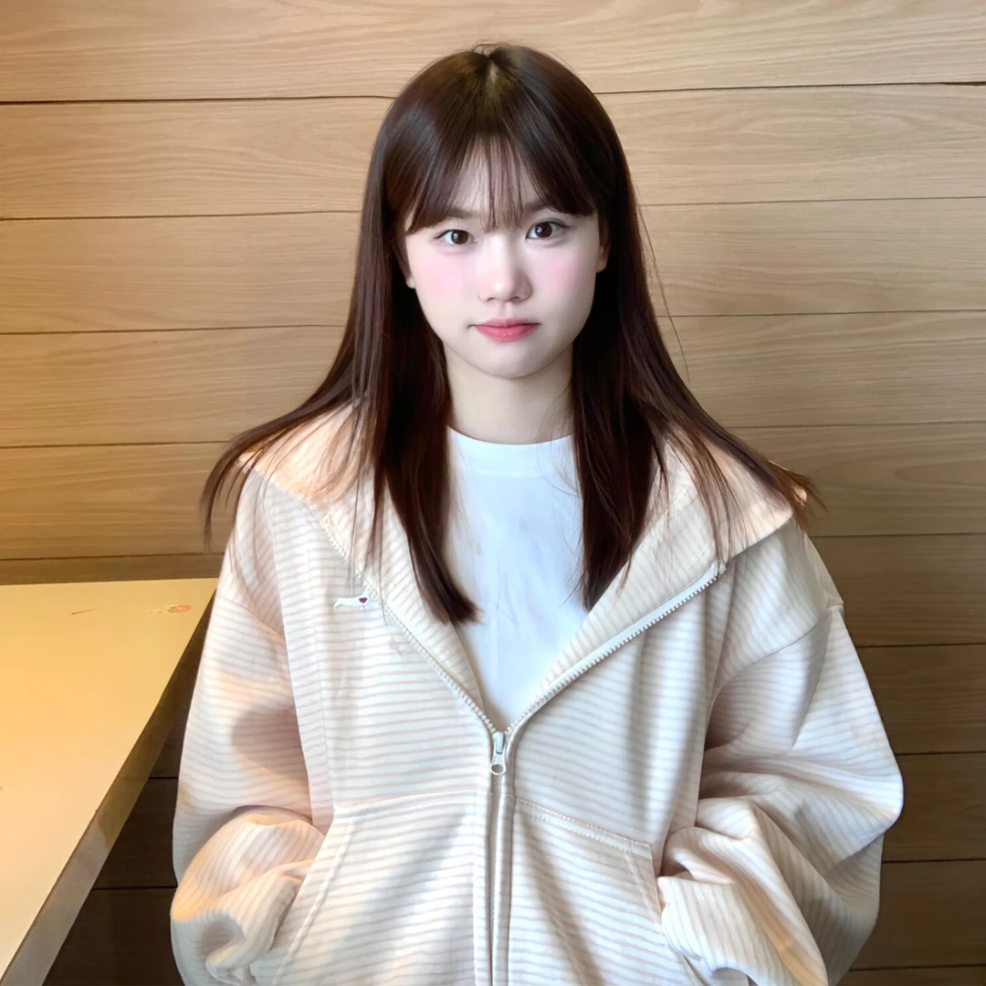 韩系甜美粉色条纹连帽卫衣女初秋季2025新款薄款慵懒宽松开衫外套