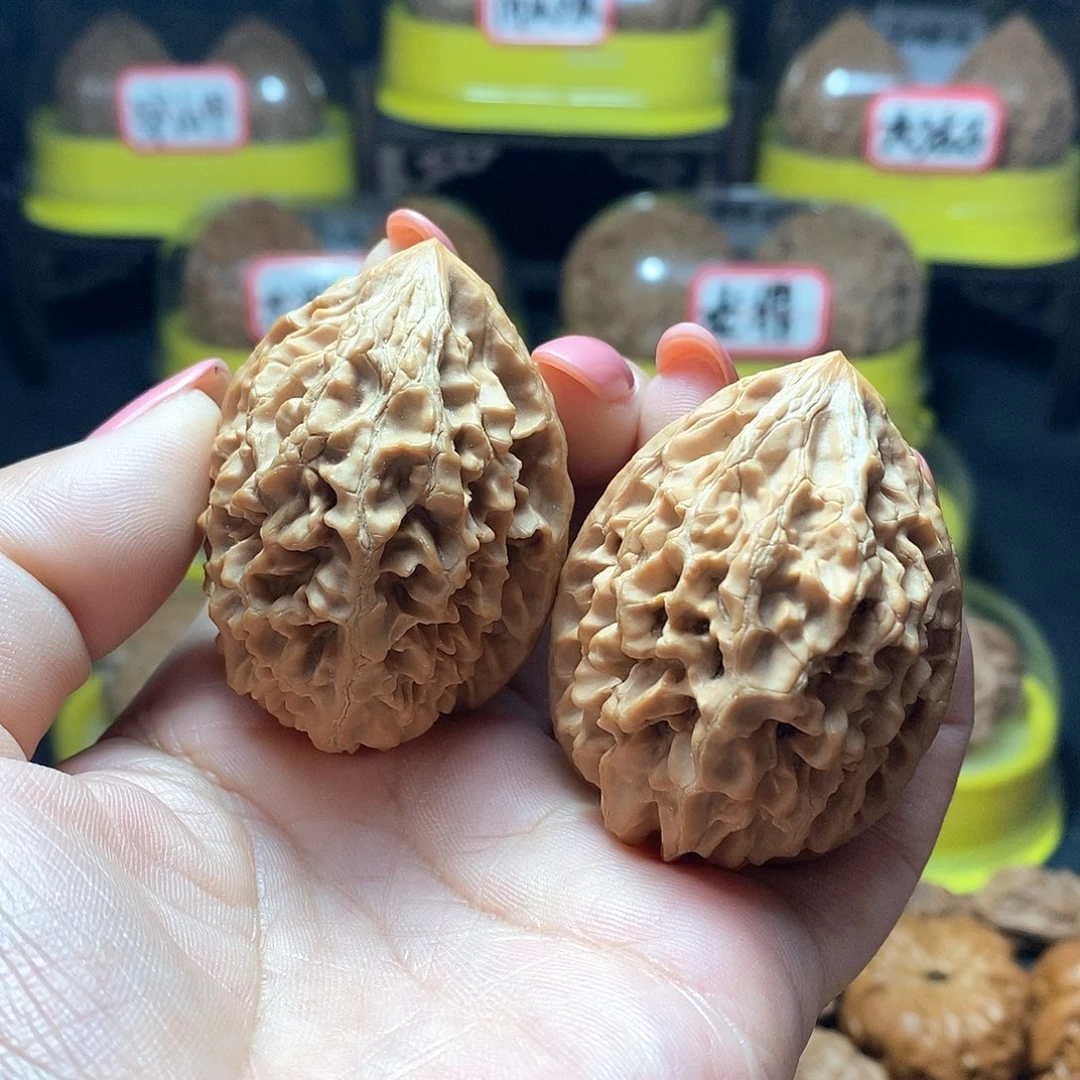 文玩核桃把件8号招财鼠37尺