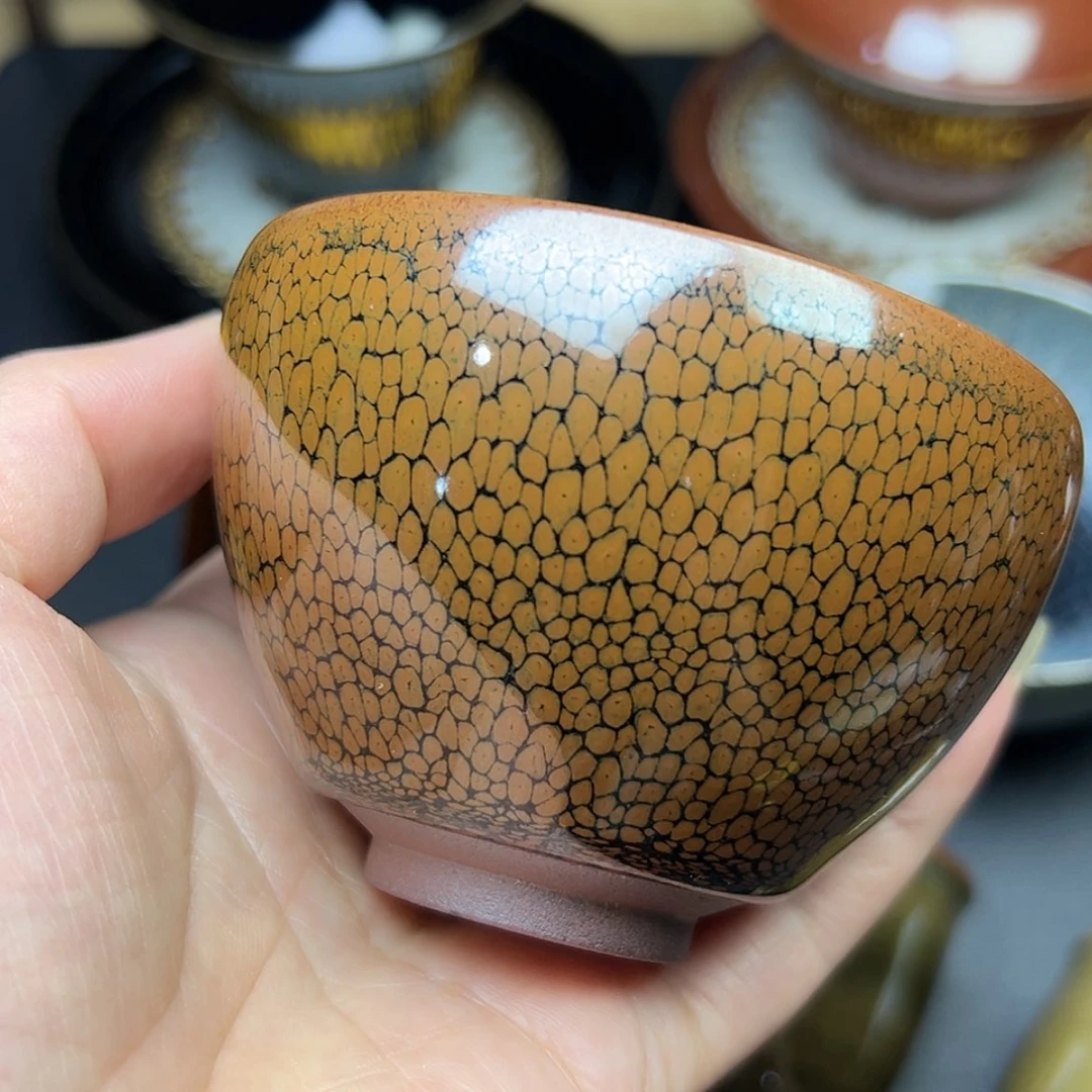 【闪购商品】茶盏建窑建盏主人杯