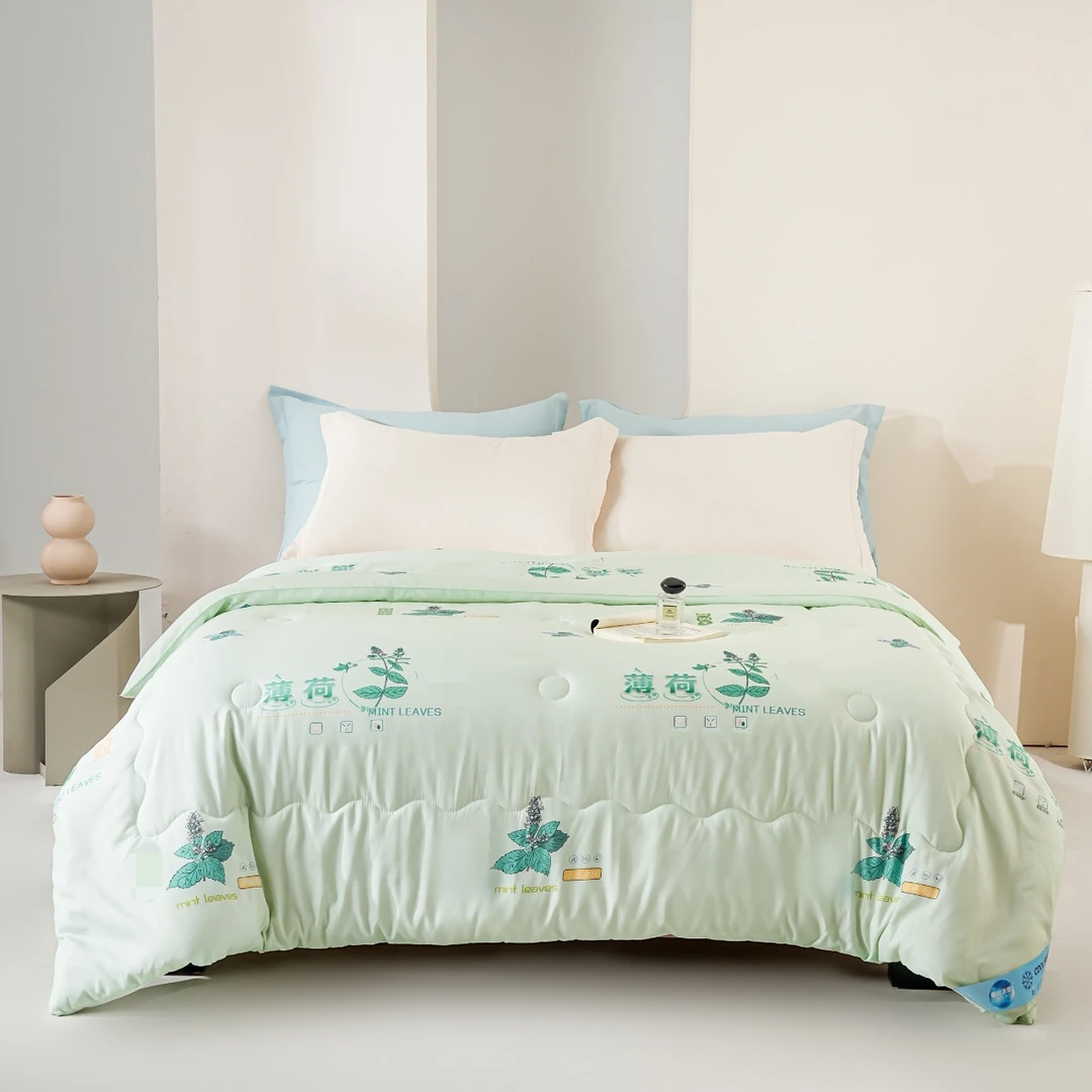 【试睡30天】2025新款薄荷被芯夏被空调被可机洗