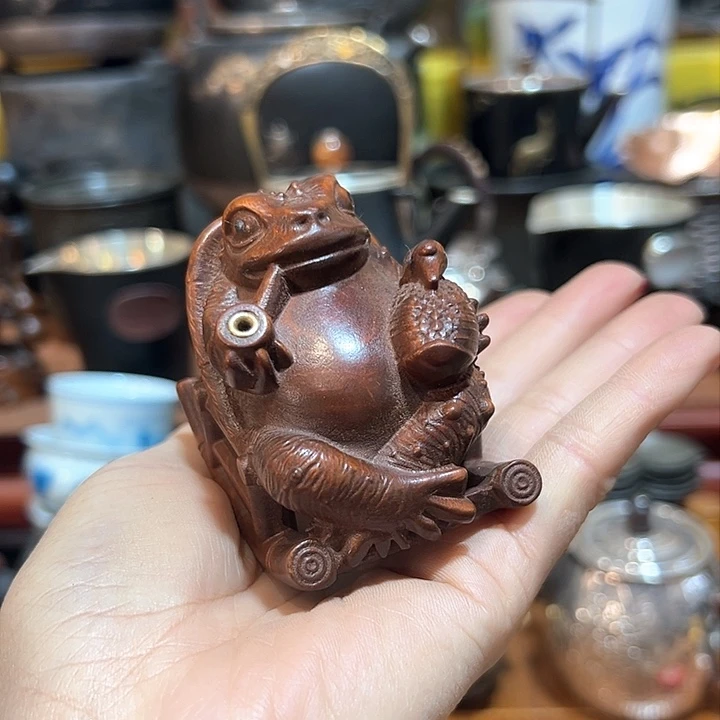 木中古工艺品摆件
