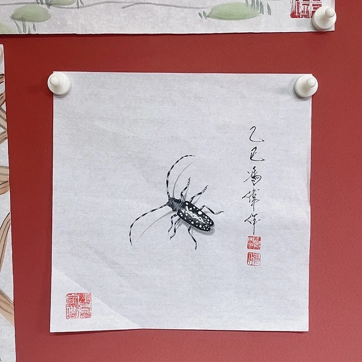 国画冯老师手绘作品