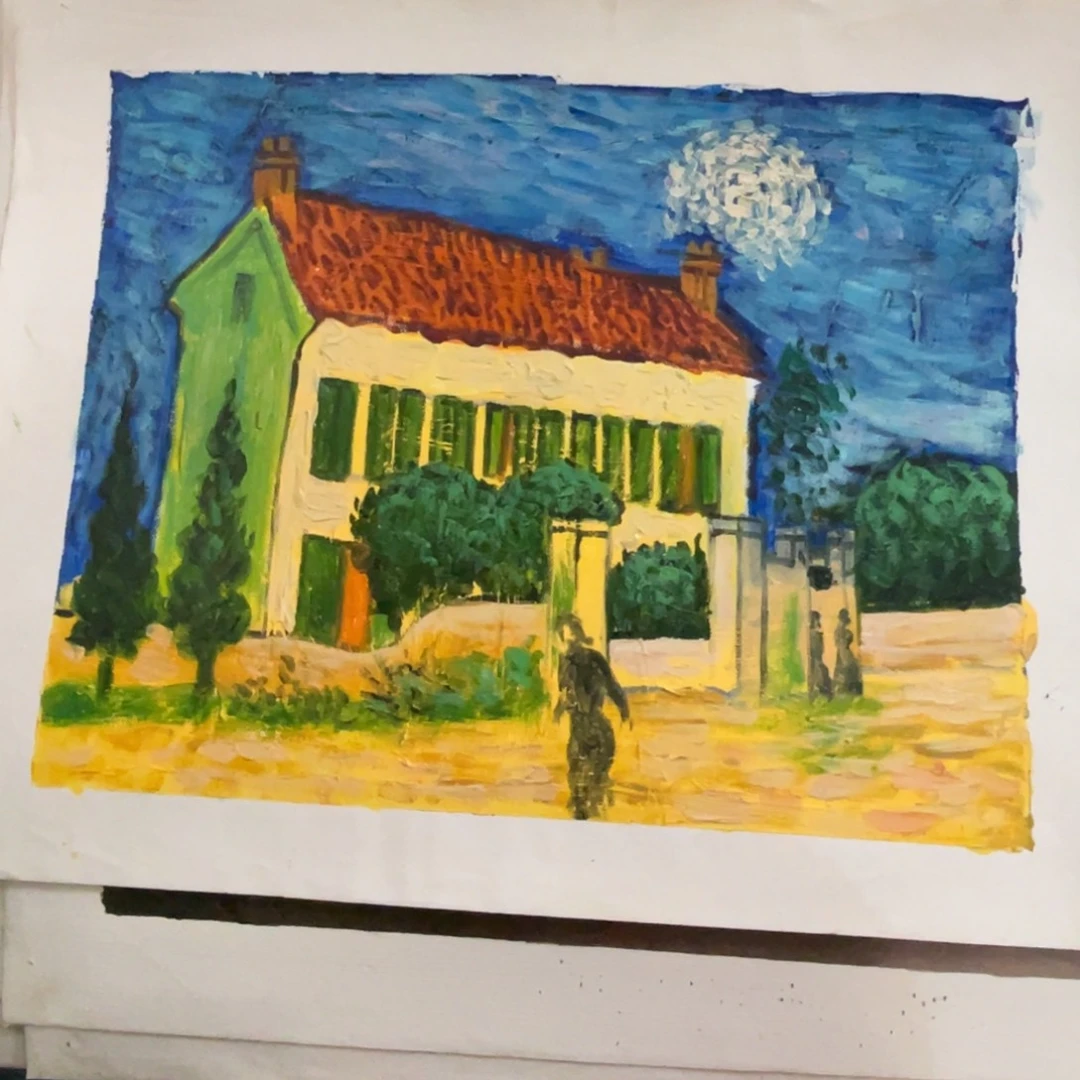 油画油画作品欣赏30.40带内框