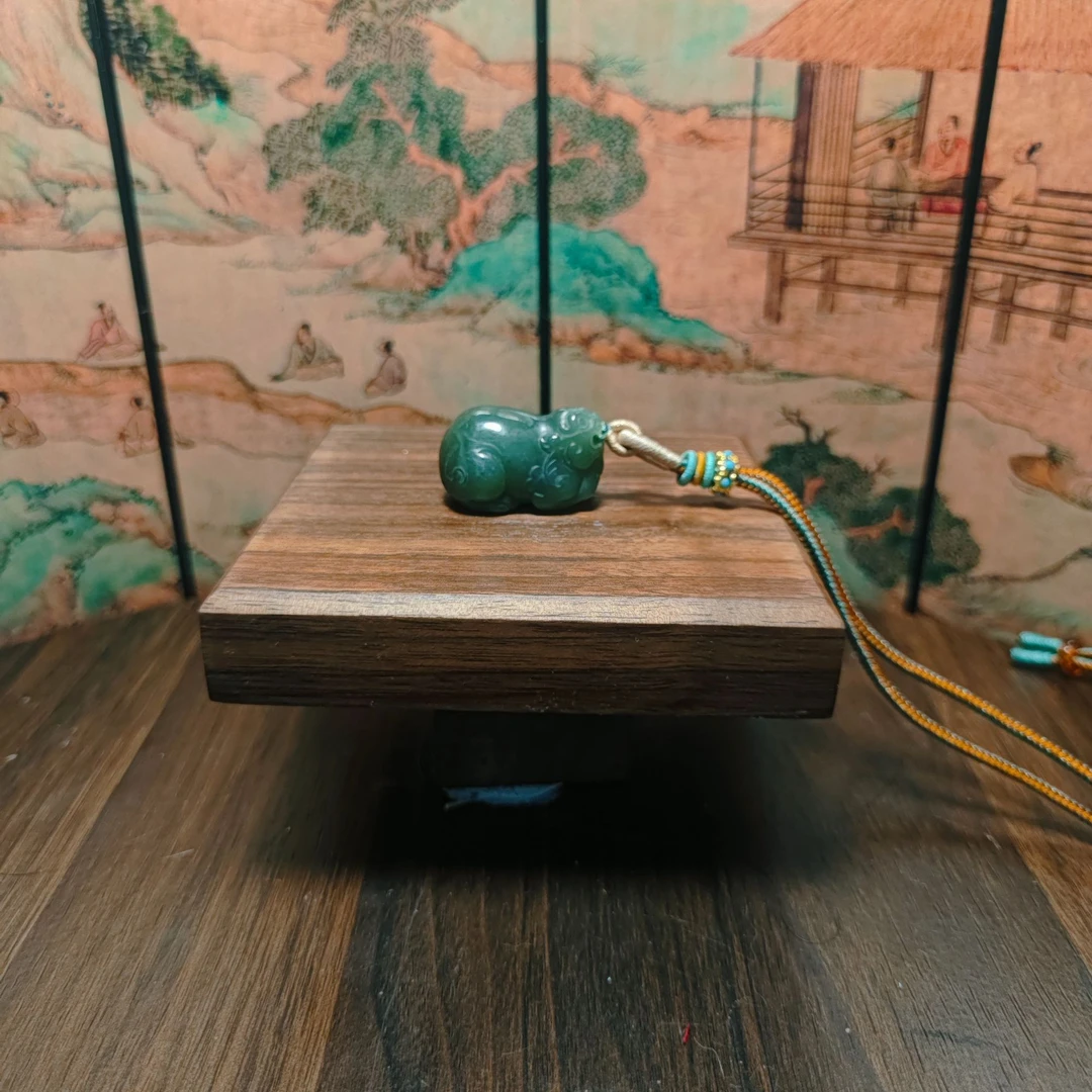 N和田玉貔貅吊坠0585