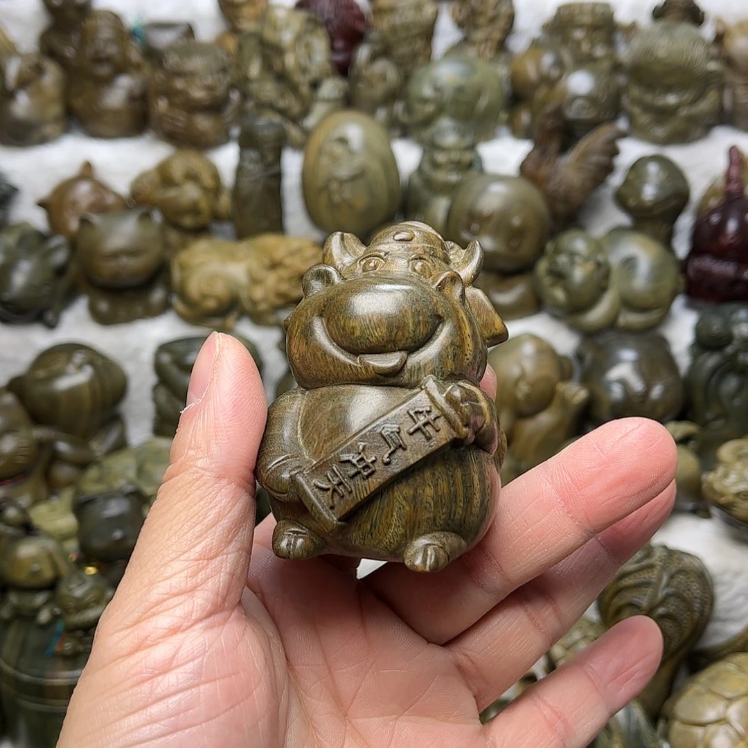 维腊木（绿檀）一***准牛气冲天