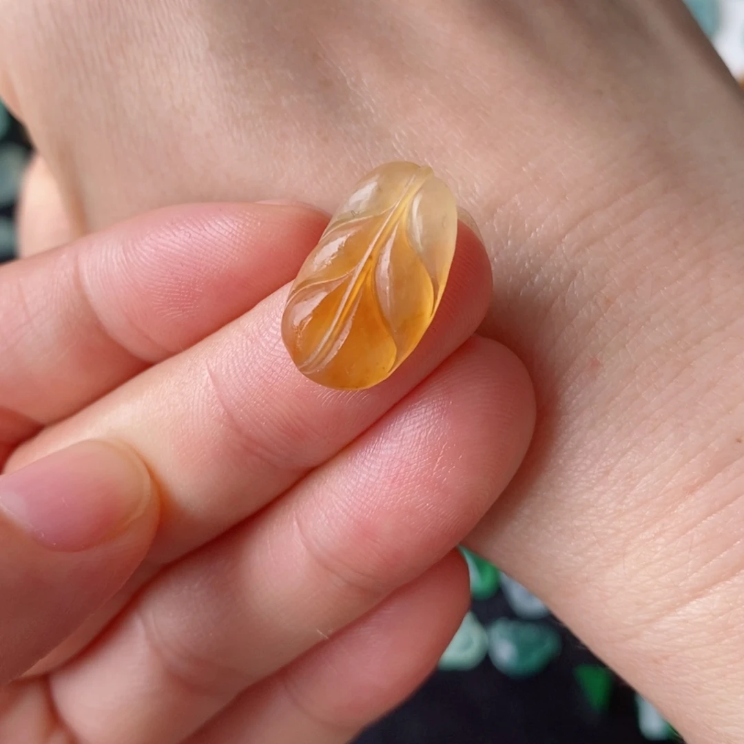 未镶嵌定制翡翠树叶