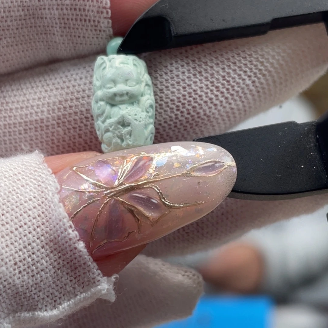 绿松石未镶嵌挂件