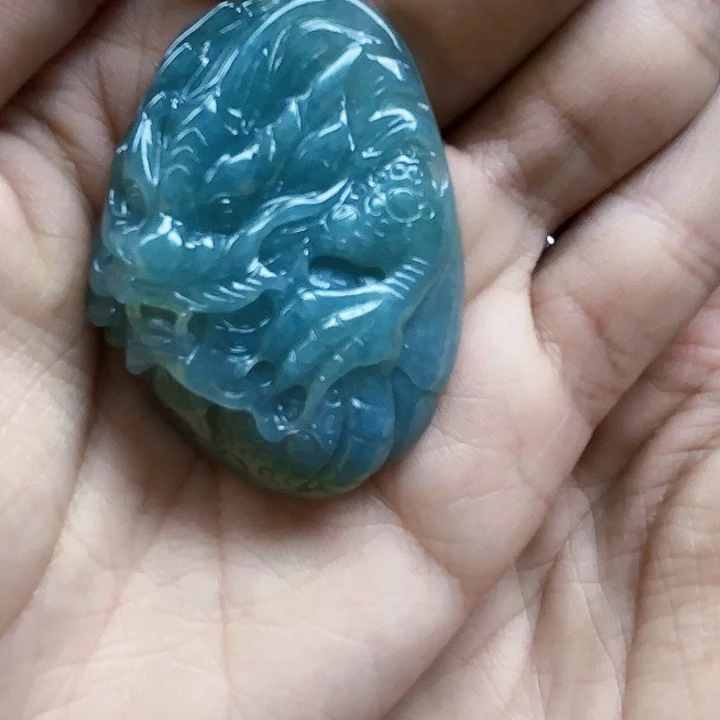 洪***车翡翠未镶嵌颈饰天然翡翠直播闪购
