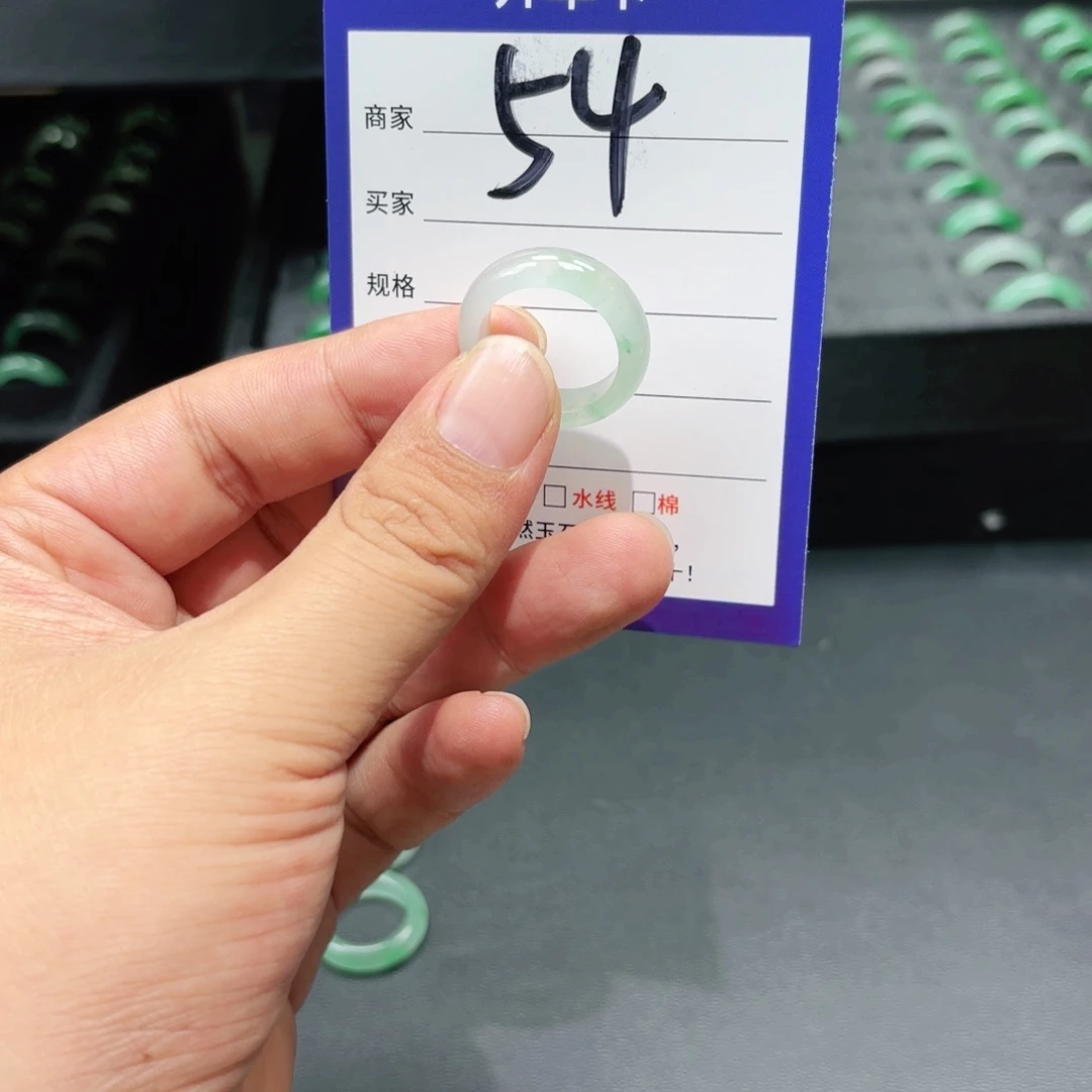 石英质玉未镶嵌戒指17