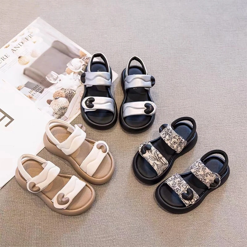 ABC女童凉鞋夏款新款儿童沙滩鞋运动透气宝宝公主鞋女孩凉鞋潮款