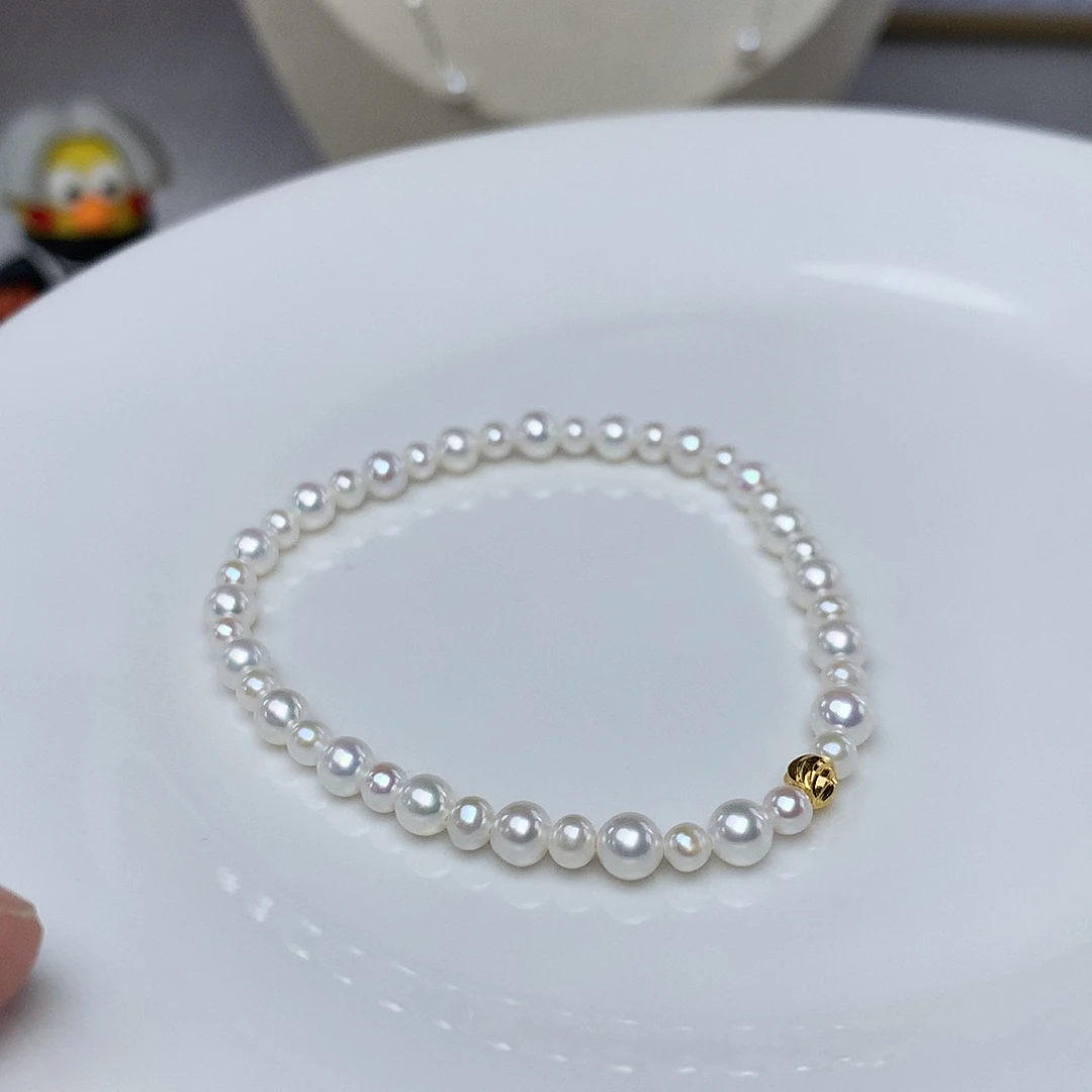 耳饰银S925镶嵌淡水珍珠