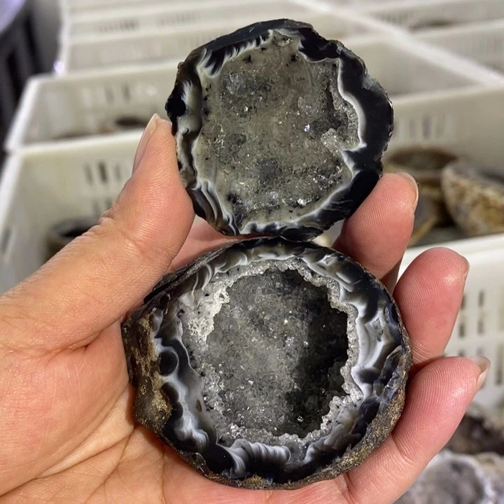 未镶嵌珠宝半成品水晶蚕丝盆