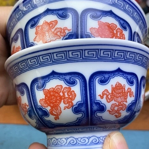 景德镇陶瓷藏式茶碗