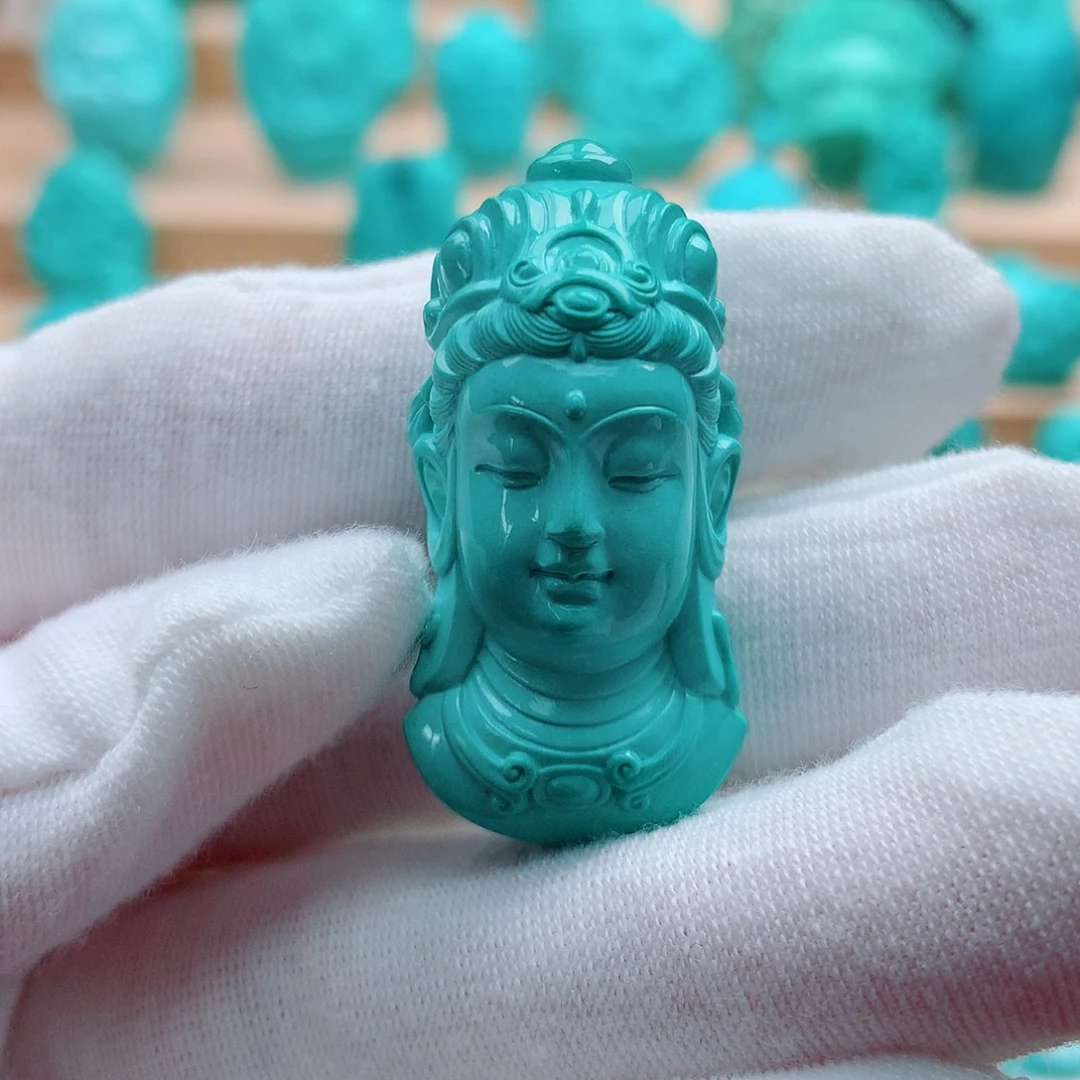 绿松石未镶嵌配饰