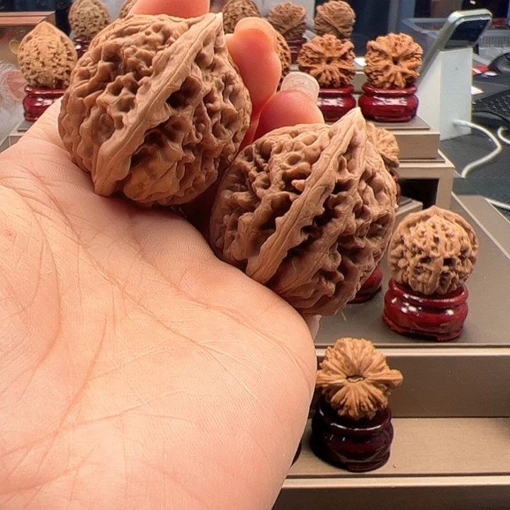 文玩核桃把件38 凤凰台 l-009