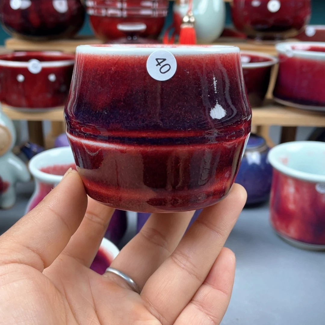 瓷片纯手工制作…………微微瑕