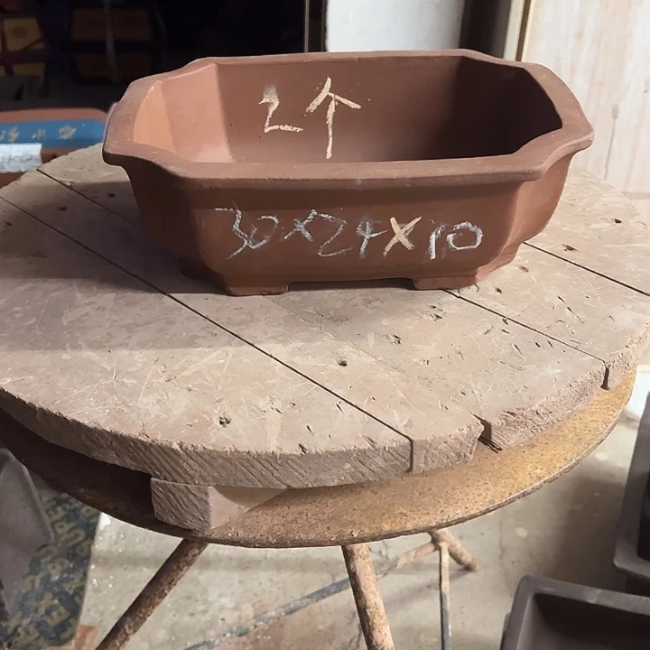 紫砂花盆透气花盆