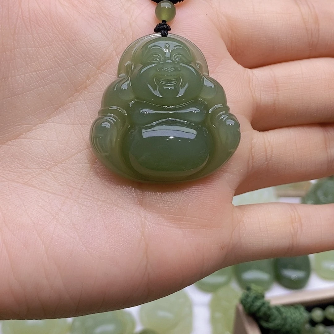 新***发和田玉未镶嵌颈饰