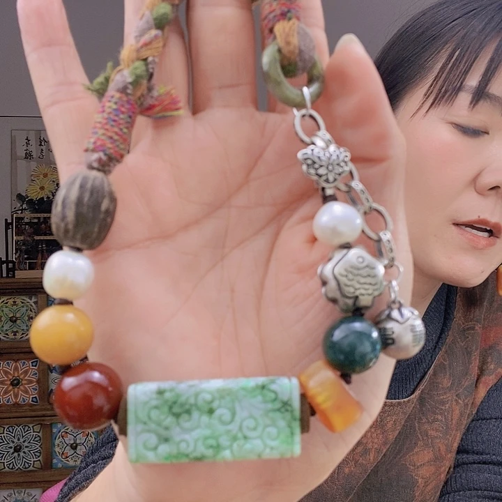 翡翠项链未镶嵌项链