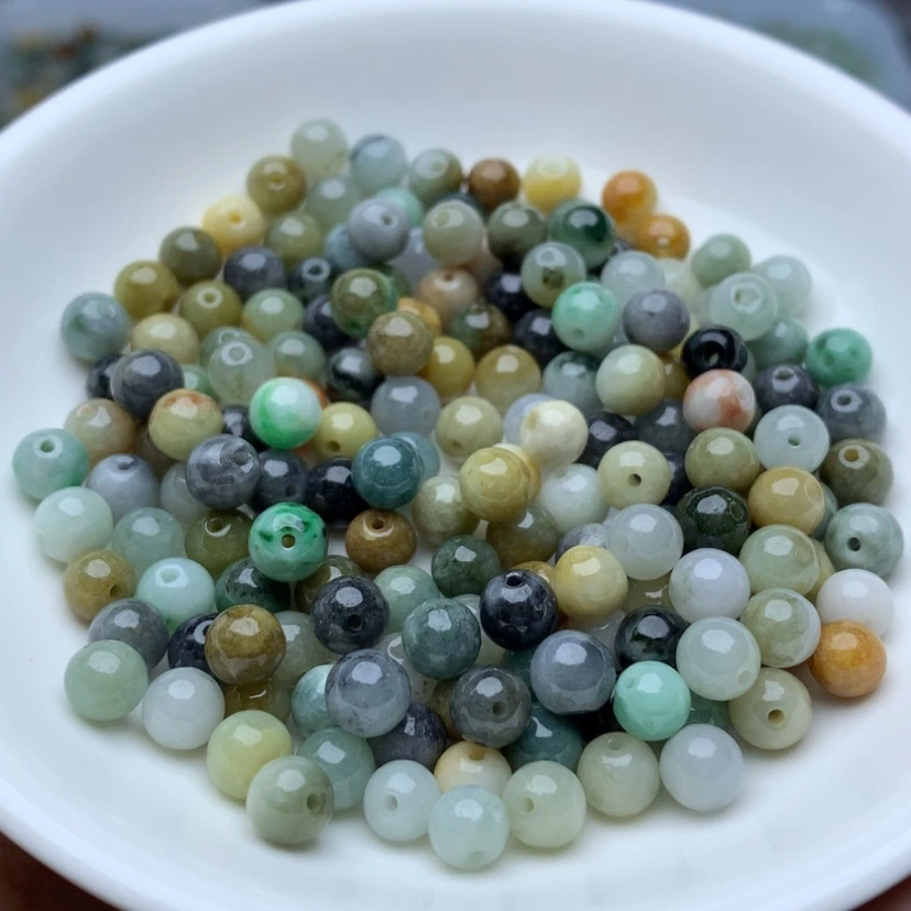 【闪购商品】翡翠手链未镶嵌卡6多宝50颗