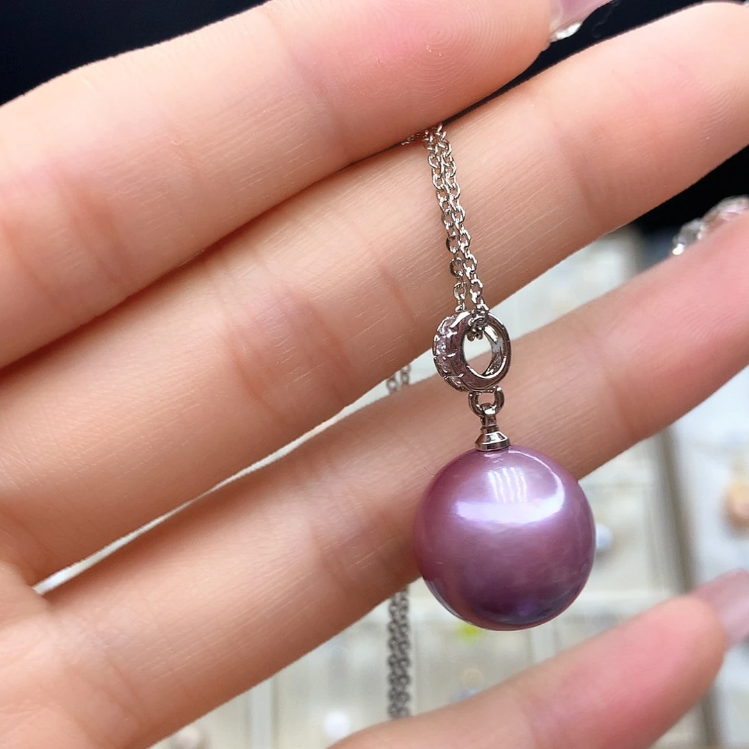 淡水珍珠颈饰合金