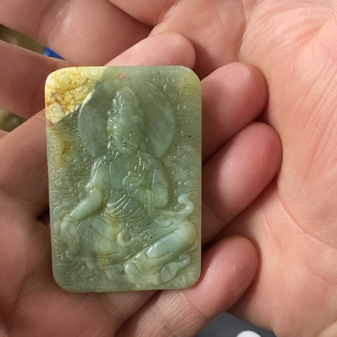 和田玉（糖玉）未镶嵌挂件