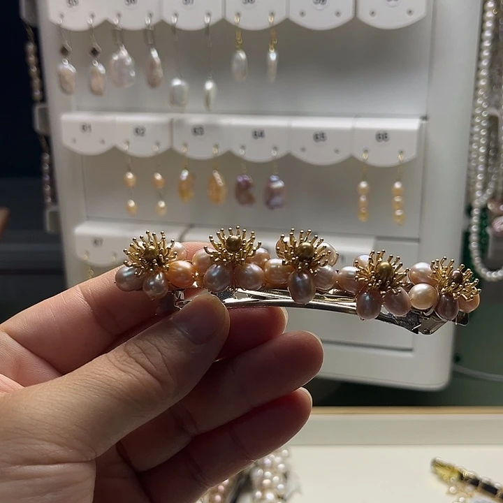 未镶嵌淡水珍珠发饰