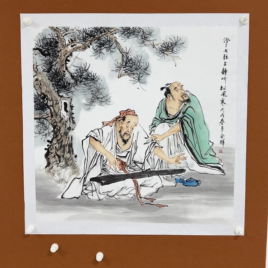 国画张金辉经典作品