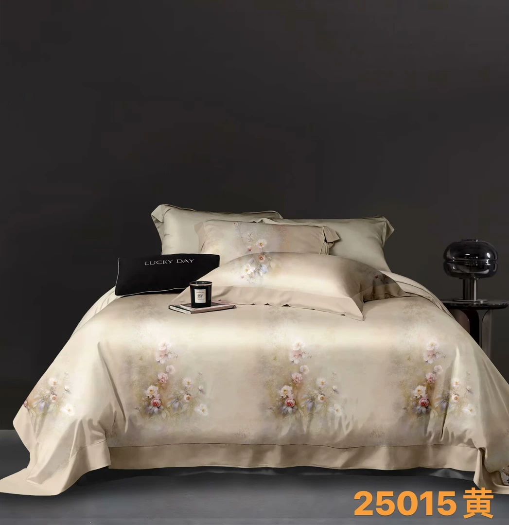 国潮云锦贡缎磨毛臻品天丝棉磨毛数码工艺梦罗兰全棉100棉-云馥