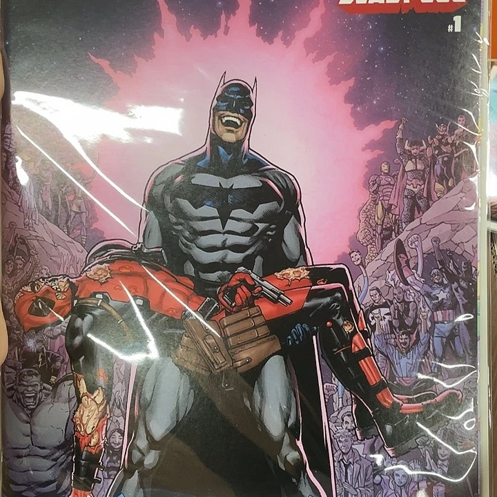 DC 漫威联动蝙蝠侠死侍