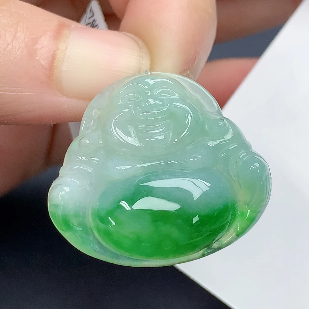 颈饰未镶嵌翡翠佛公