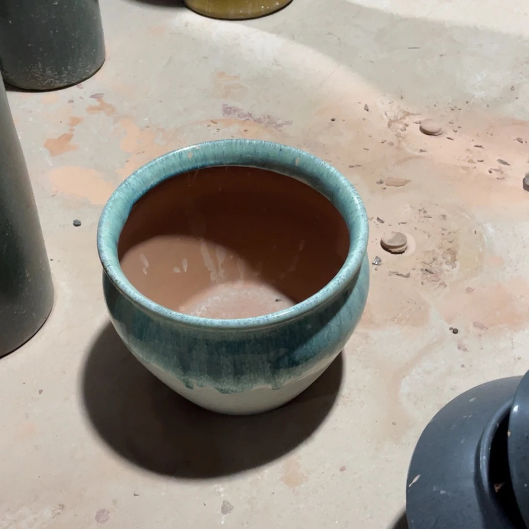 多***呀花盆紫砂高18口206.6