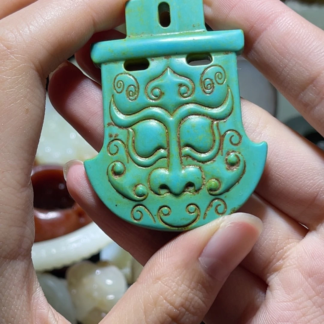 未镶嵌和田玉（糖玉）挂件